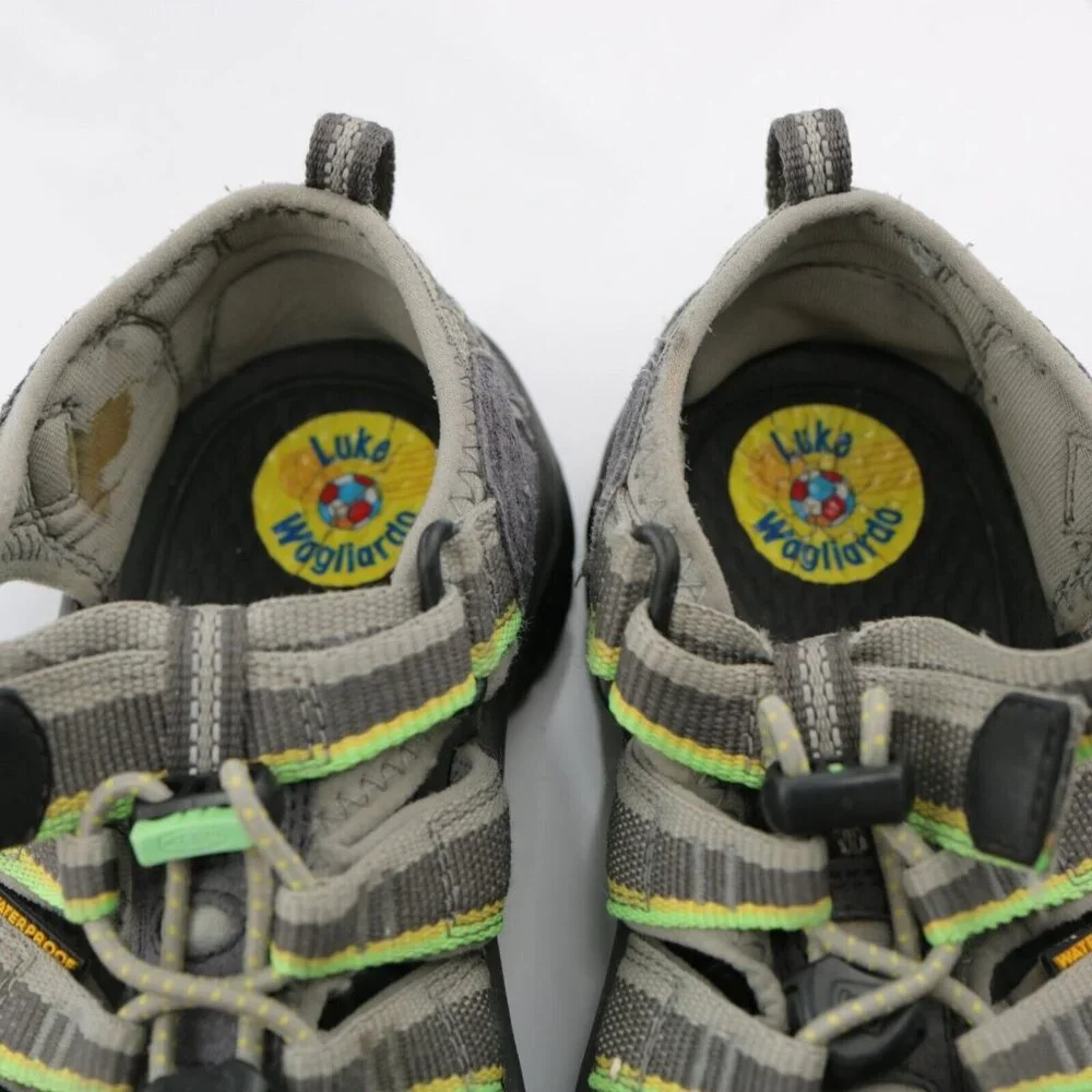 Keen Boys Newport H2‎ Sandal Size 3 Active Wet Dry Hike Quick Lace Toe Guard
